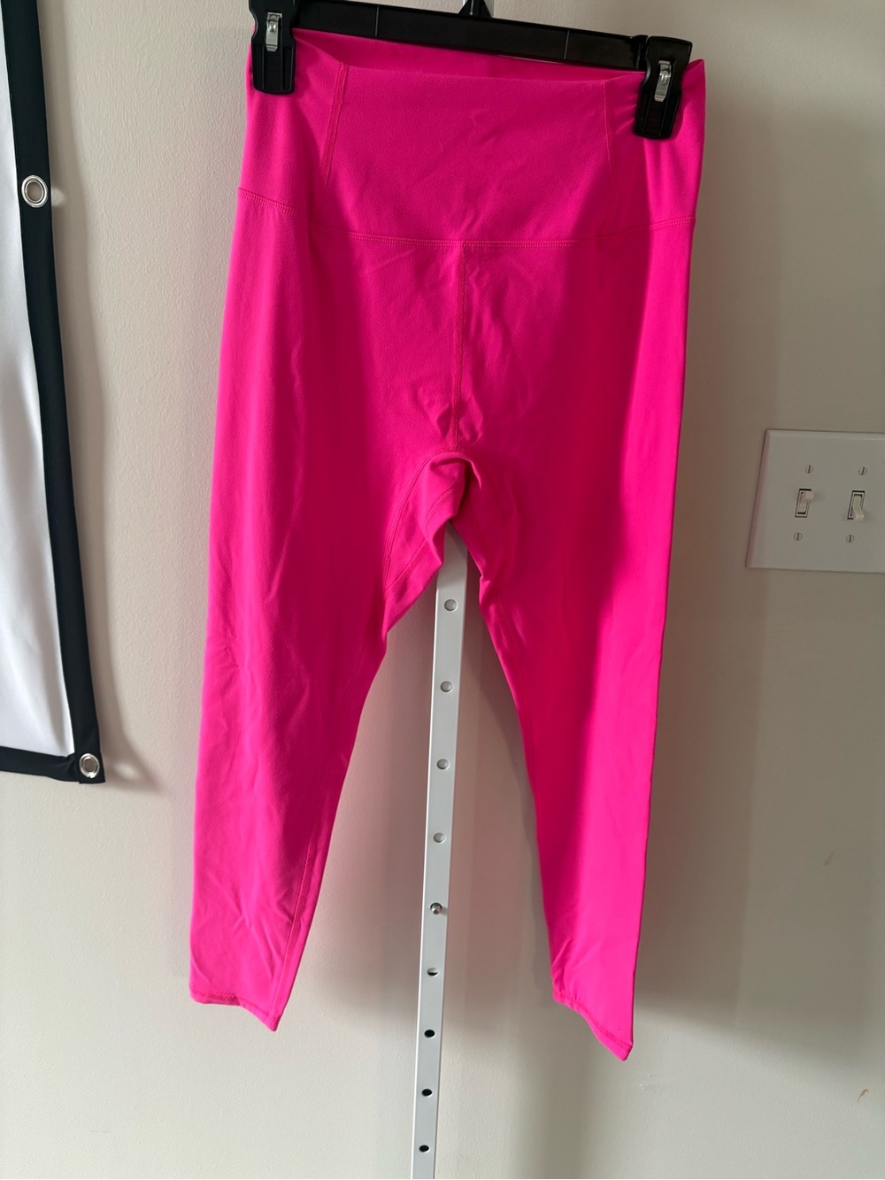 Free People Neon Hot Pink High-Waist Leggings
